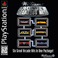Williams Arcade's Greatest Hits Playstation  box art